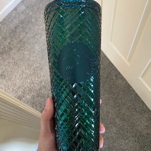 Beautiful dark teal venti Starbucks cup